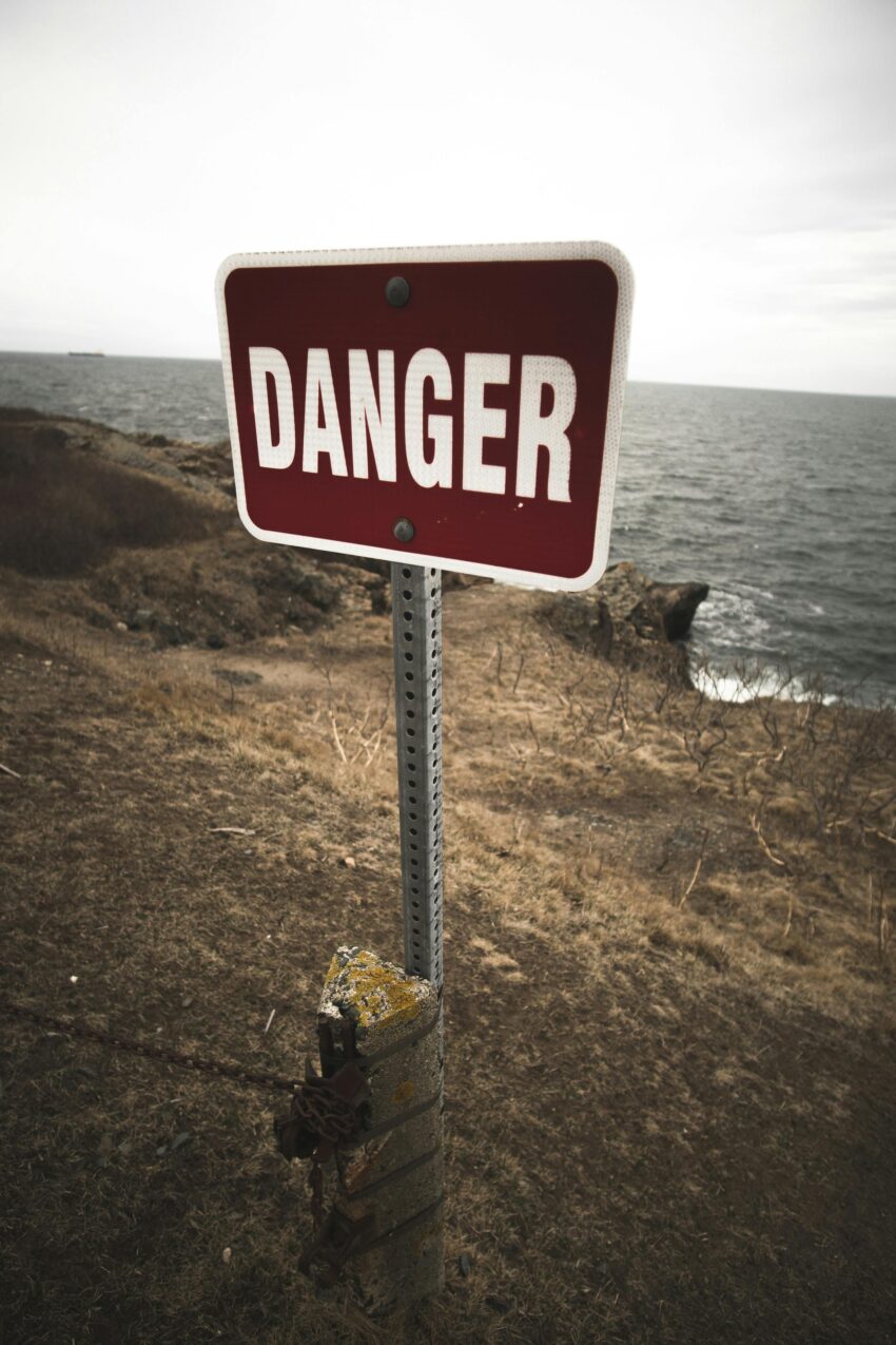 a danger sign