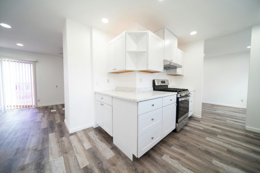 a very clean home